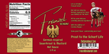 Franzel Scharf: German inspired Sauerkraut and Mustard Hot - Sauce Extra Spicy
