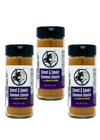 Sweet and Smoky Cinnamon Chipotle Meal Prep Bundle by Spice Beast Inc
